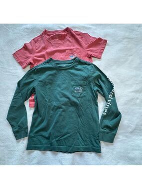 Vineyard Vines Green Long Sleeve Tee